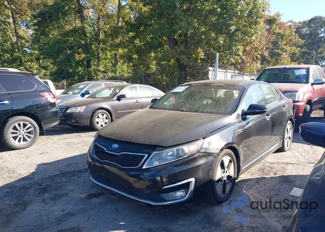 2013 Kia Optima Hybrid Ex из США, поврежденный, VIN KNAGM4AD0D5039446